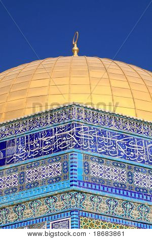 Die Kuppel des Rock, Al-Aqsa, Jerusalem, Israel