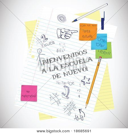 Volver a la escuela Ilustración española