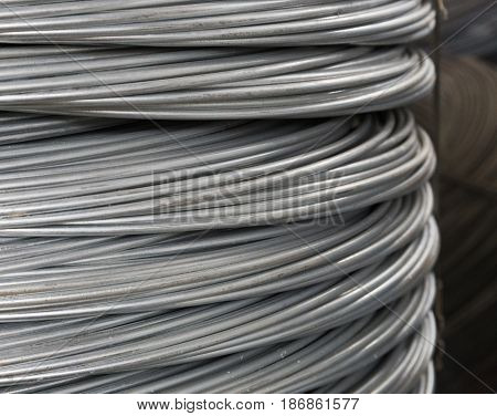 Stainless steel mesh construction material background  etal