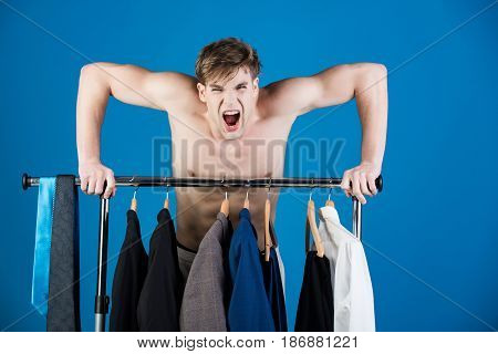 Man Shouting Naked Image & Photo (Free Trial) | Bigstock