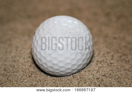 Golfball on the grass, green, golf, sport