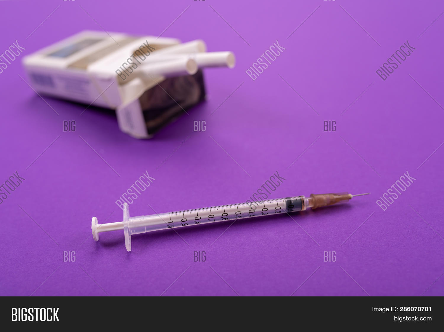 Syringes Stick Out Image & Photo (Free Trial) Bigstock
