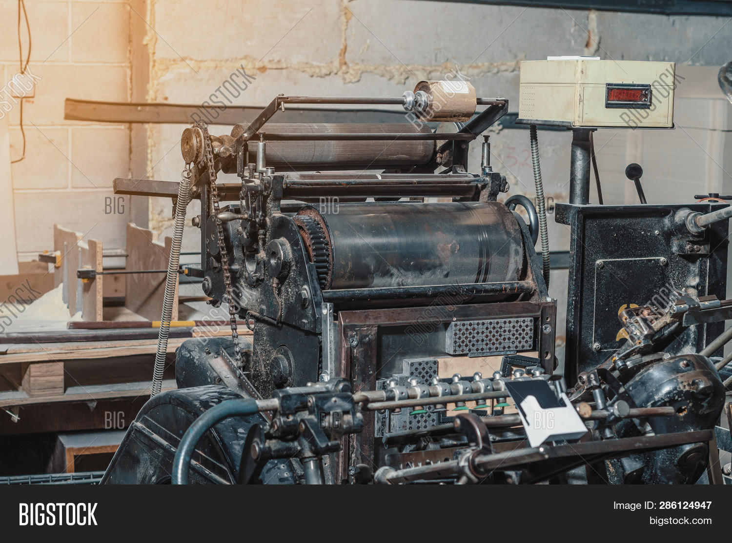 Vintage Printing Image & Photo (Free Trial) Bigstock