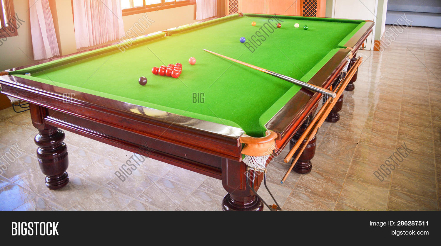 Snooker Balls Set On Image & Photo (Free Trial) Bigstock