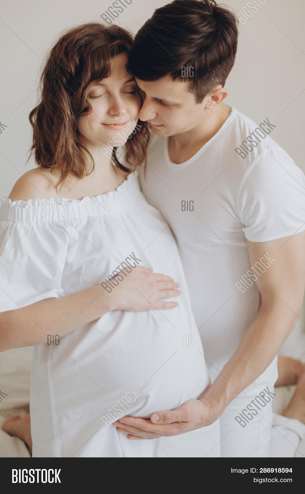 Happy Pregnant Couple Image & Photo (Free Trial) | Bigstock