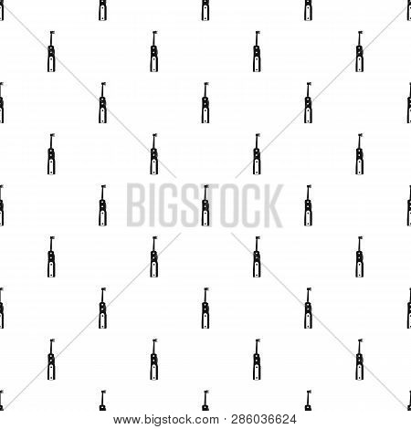 Electric Toothbrush Pattern Seamless Vector Repeat Geometric For Any Web Design