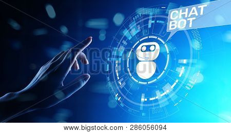 Chatbot Computer Program Designed For Conversation With Human Users Over The Internet. Support And C