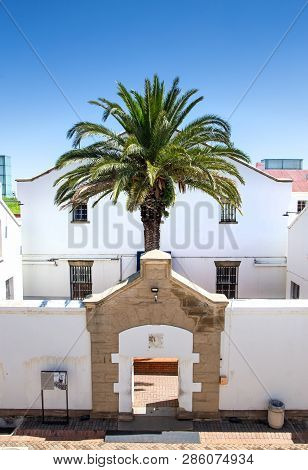 Johannesburg, South Africa, 17th February - 2019: Exterior View Of Old Prison Fort In City Centre