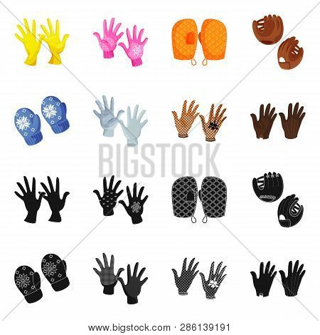 Vector Design Of Silhouette And Safety Symbol. Collection Of Silhouette And Comfort Stock Vector Ill