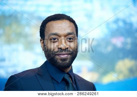 Chiwetel Ejiofor is seen at the press conference for the Netflix film 'The Boy Who Harnessed The Wind' during the 69th Berlinale Festival at Grand Hyatt Hotel on February 12, 2019 in Berlin, Germany. 