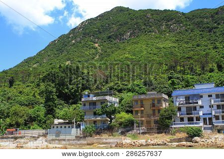 Abandoned House In Chinese Fishing Village Tai O, Hong Kong