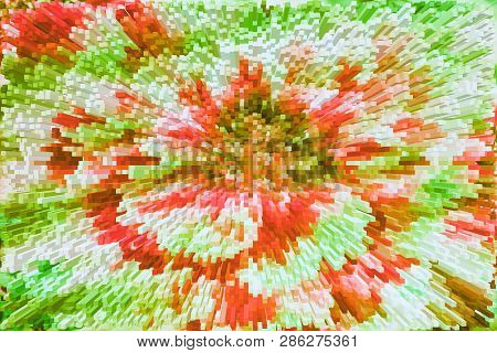 The Best Floral Extrusion Background For Your Design. Floral Background Abstraction. Beautiful Brigh