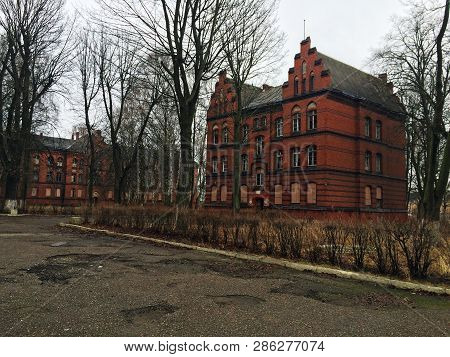 Old Factory Architecture Prussia Red Brick Königsberg Baltic Kirkha
