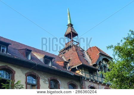 Ruins Of Beelitz-heilstätten Lost Place Berlin Brandenburg;