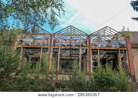 Ruins Of Beelitz-heilstätten Lost Place Berlin Brandenburg;