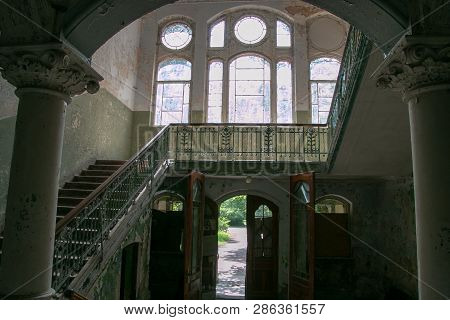 Ruins Of Beelitz-heilstätten Lost Place Berlin Brandenburg;