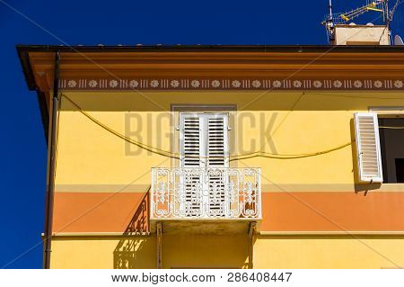 Building In Rio Nell'elba, Tuscany, Italy