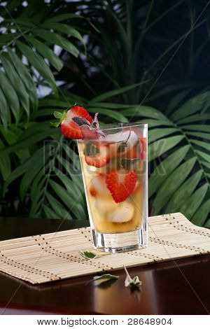 Strawberry salvia iste