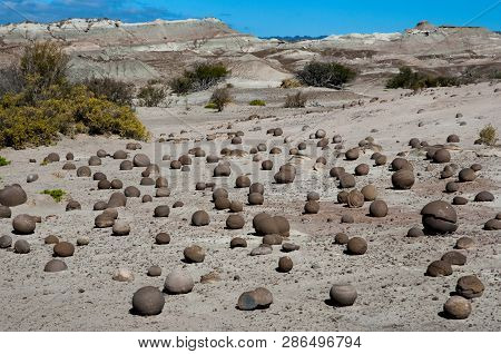 Natural Stone Balls - Ischigualasto Provincial Park- Argentina