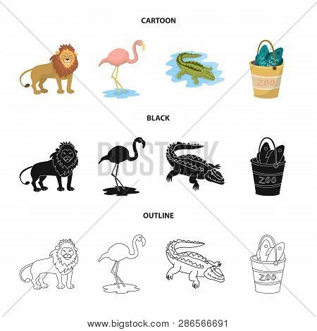 Vector Design Of Nature  And Fun  Icon. Collection Of Nature  And Entertainment Stock Vector Illustr