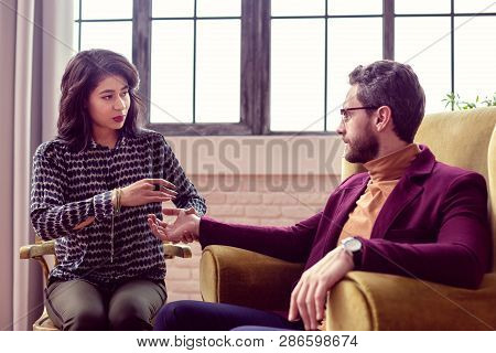 Joyful Nice People Interacting With Each Other