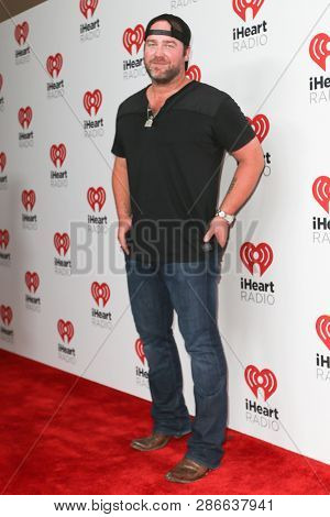 LAS VEGAS-SEP 19: Lee Brice attends the 2015 iHeartRadio Music Festival at MGM Grand Garden Arena Night 2 on September 19, 2015 in Las Vegas, Nevada.