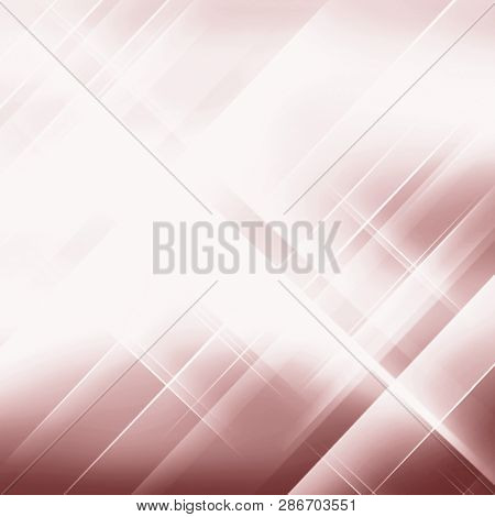 Geometric Striped Ornament. Modern Stylish Texture. Pink Linear Braids. Trendy Pink Glitter Texture