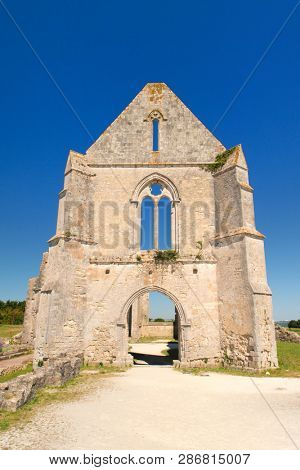 Abbey Notre dame de Re on island Ile de Re