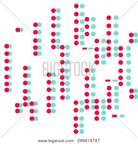 Bright Vertical Dynamic Background, Can Serve As A Screensaver For Web Design, Bild, Poster, Postcar