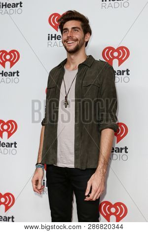 LAS VEGAS-SEP 19: Alvaro Soler attends the 2015 iHeartRadio Music Festival at MGM Grand Garden Arena Night 2 on September 19, 2015 in Las Vegas, Nevada.