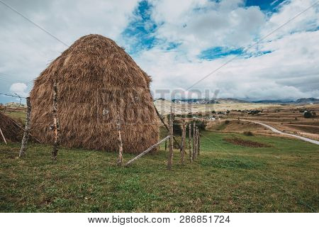 Montenegro, National Park Durmitor, Mountains And Clouds
