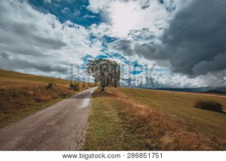 Montenegro, National Park Durmitor, Mountains And Clouds