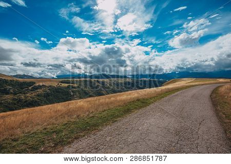 Montenegro, National Park Durmitor, Mountains And Clouds