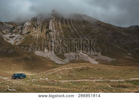 Montenegro, National Park Durmitor, Mountains And Clouds