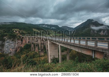 Montenegro, National Park Durmitor, Mountains And Clouds