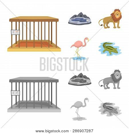 Vector Design Of Nature  And Fun  Icon. Set Of Nature  And Entertainment Stock Vector Illustration.