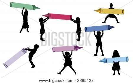 ดินสอสีขนาดใหญ่ 2