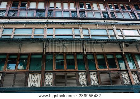 Mumbai India March 1, 2019 View Of A Building  Located At Colaba District In Mumbai In The Afternoon