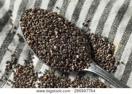 Raw Organic Black Chia Seeds
