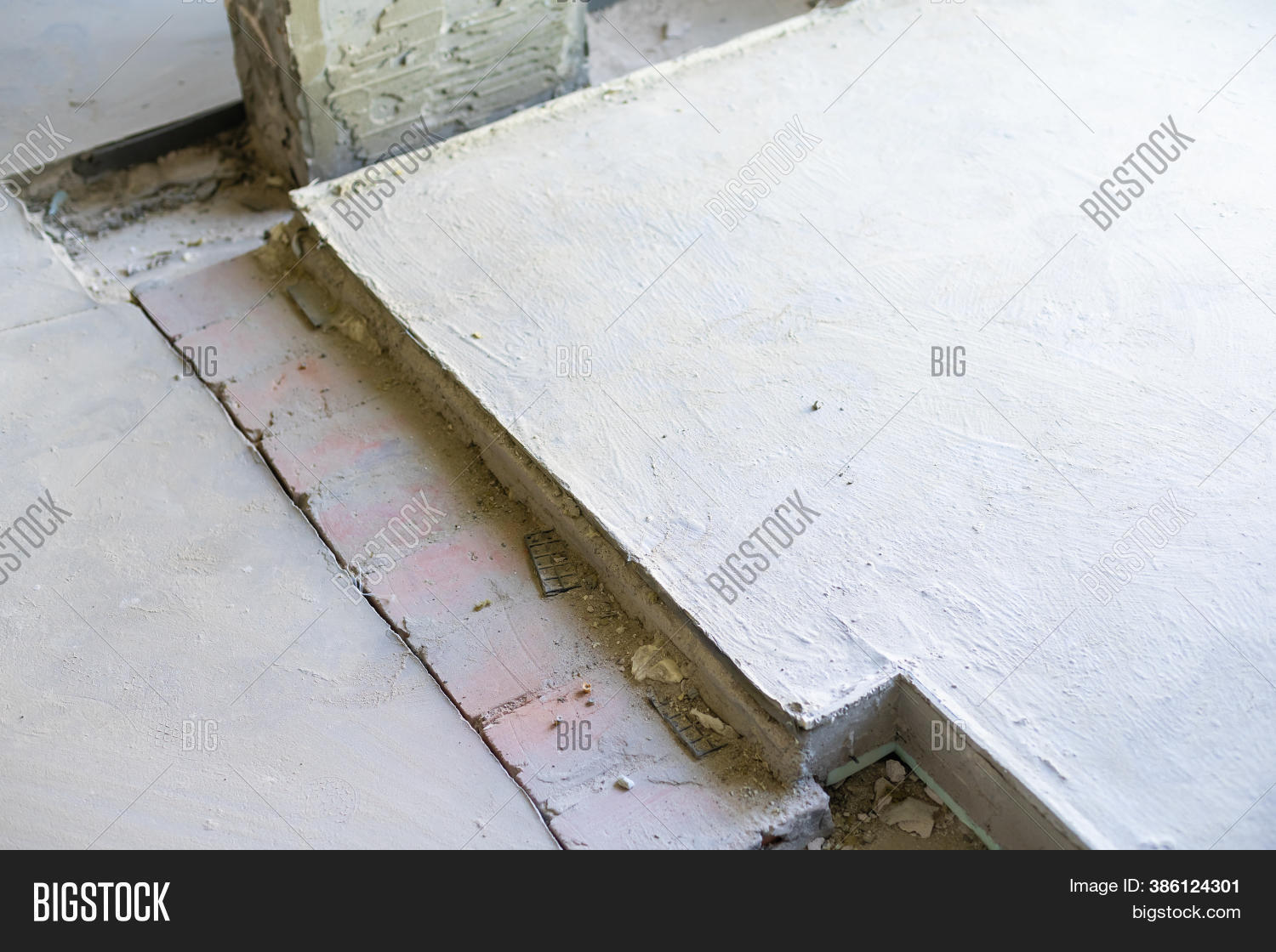 Grooves Concrete Floor Image & Photo (Free Trial) Bigstock