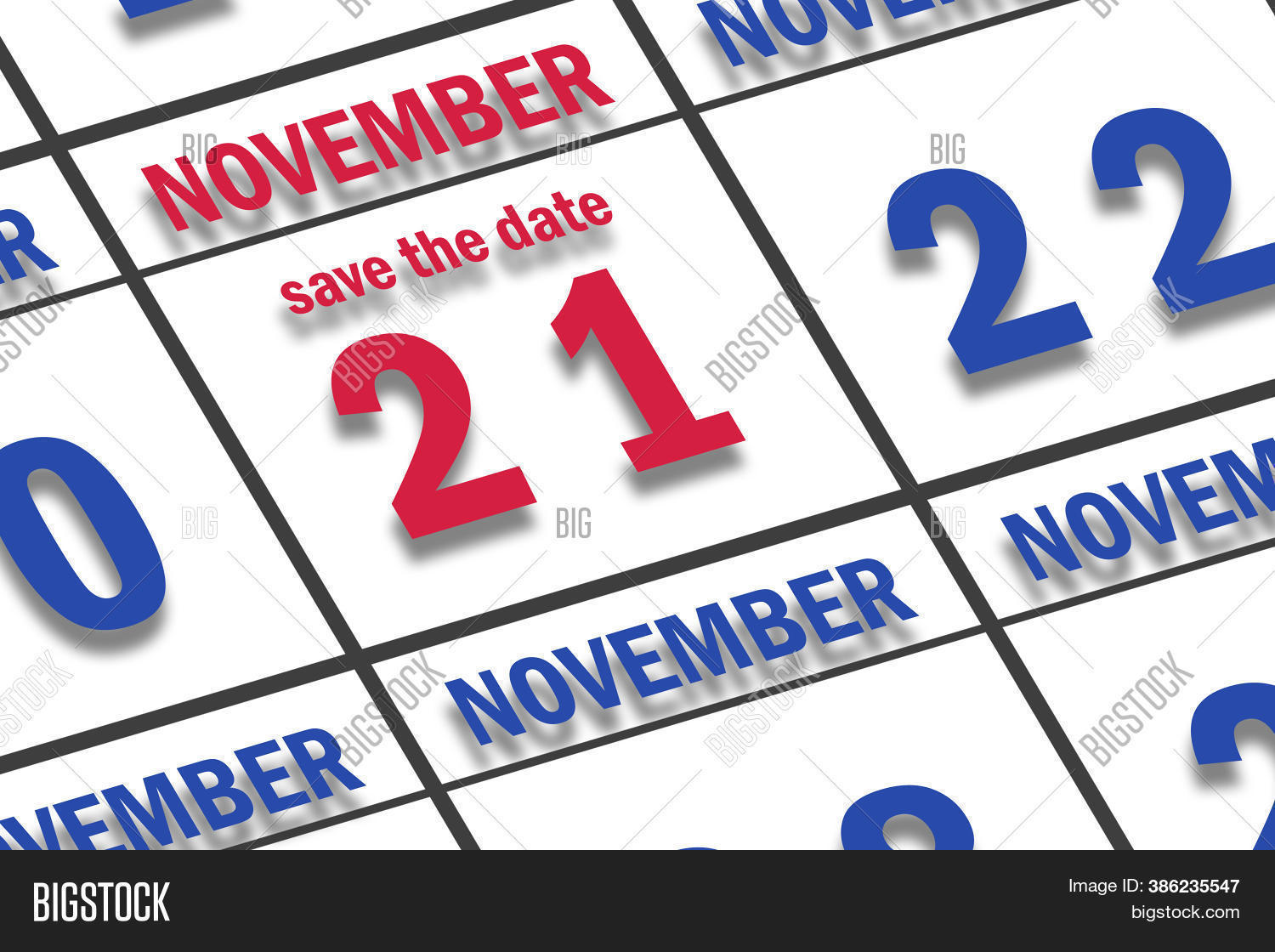 November 21st Day 20 Image Photo Free Trial Bigstock