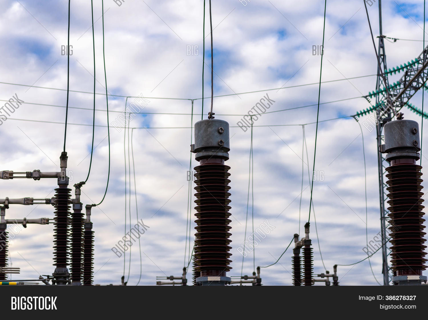 High Voltage Cables. Image & Photo (Free Trial) Bigstock