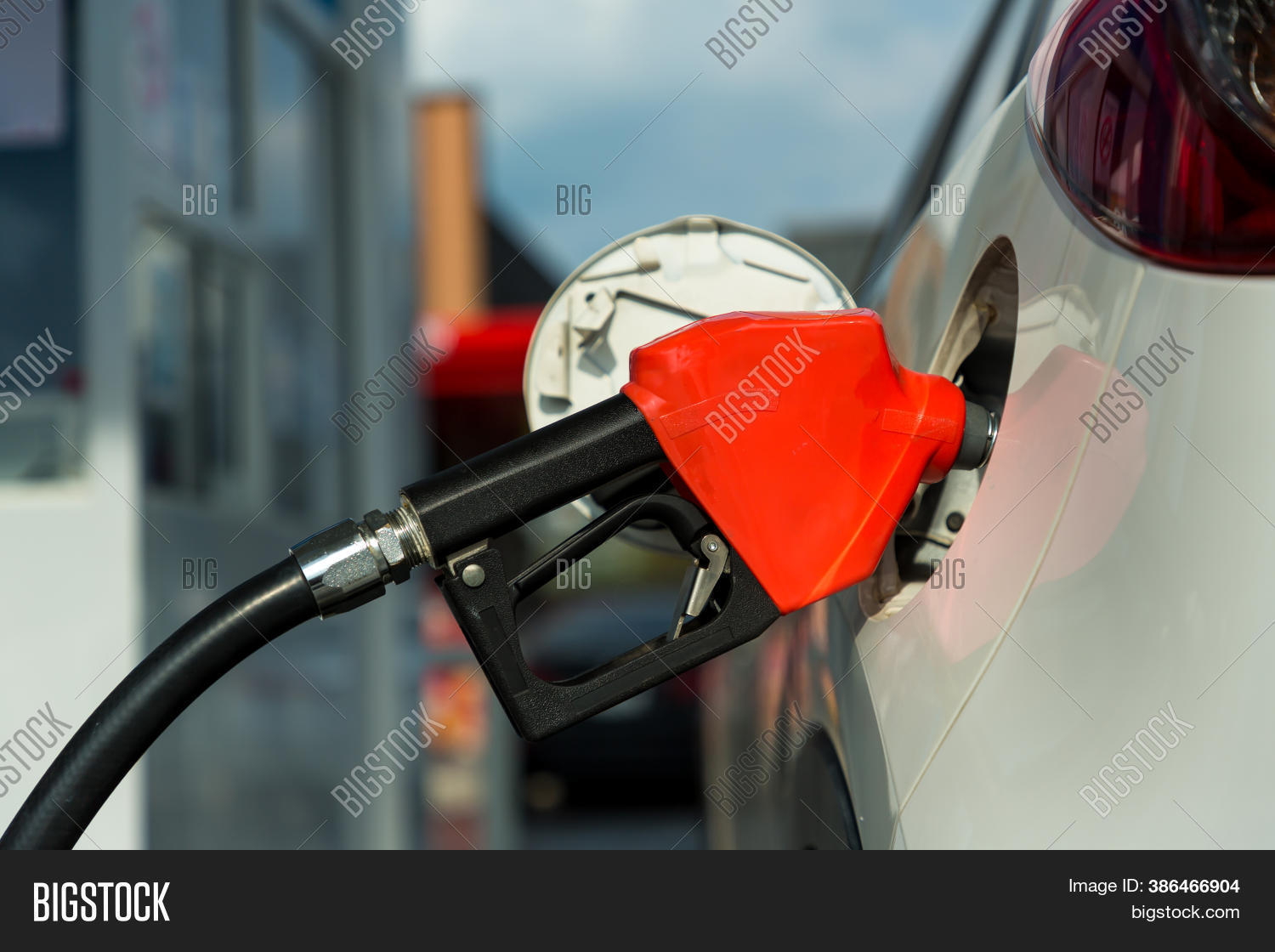 Refill Filling Oil Gas Image & Photo (Free Trial) Bigstock