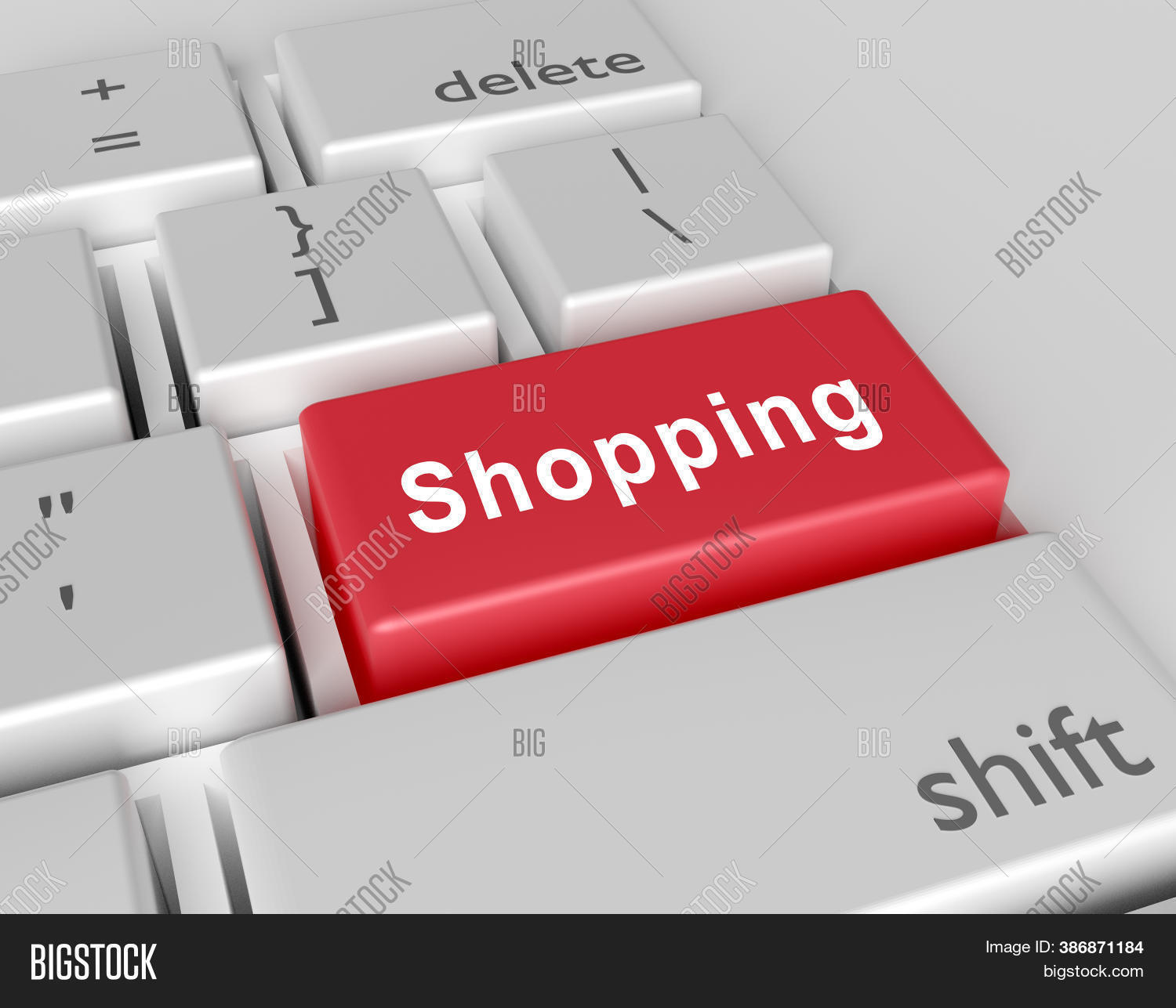 Word Shopping Written Image Photo Free Trial Bigstock