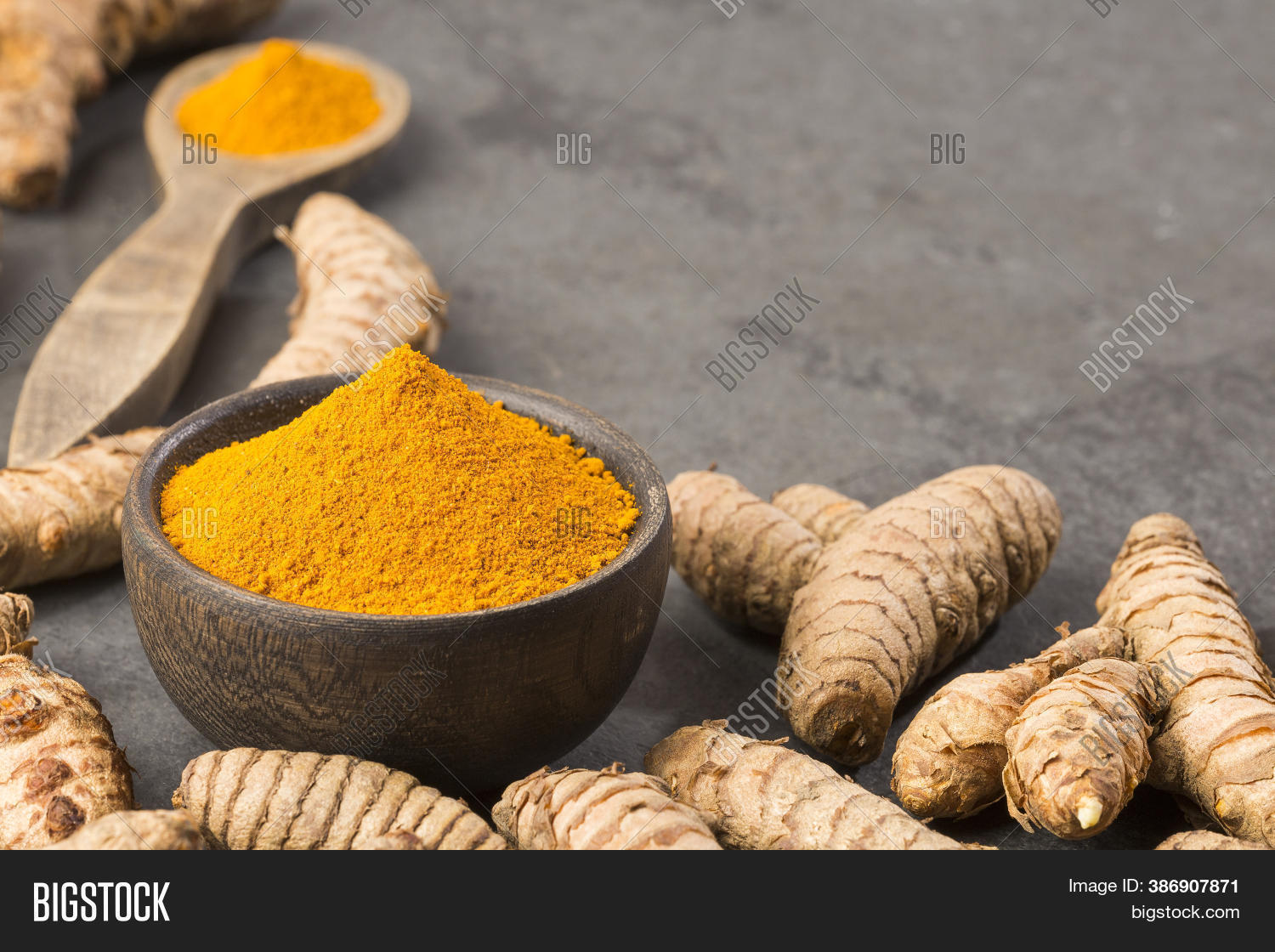 Fresh Root Turmeric Image & Photo (Free Trial) Bigstock
