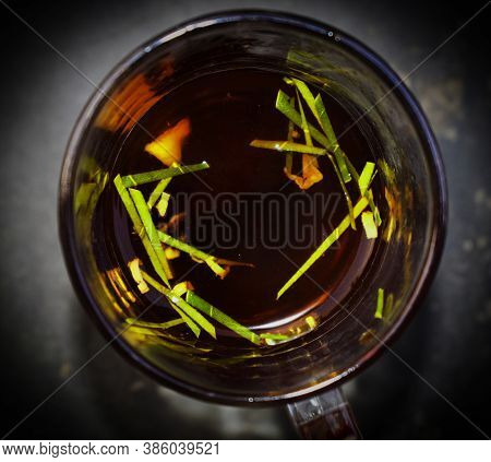 Traditional Healthy Organic Rooibos Tea Or Red Tea Is Good For Dieting.