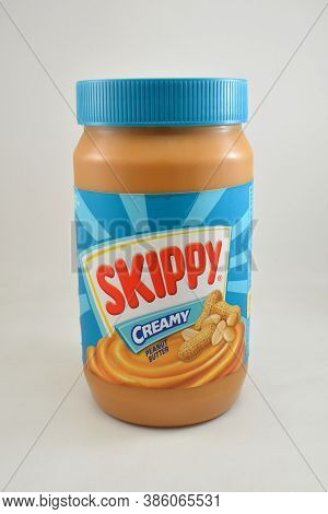 Manila, Ph - Sept 10 - Skippy Creamy Peanut Butter On September 10, 2020 In Manila, Philippines.