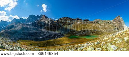 The Marinet Lakes Are Located In French Territory. They Can Be Reached From Both The Maira Valley An
