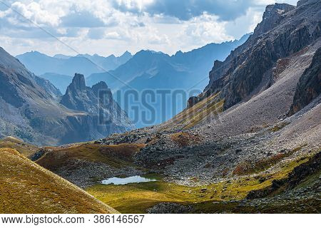 The Marinet Lakes Are Located In French Territory. They Can Be Reached From Both The Maira Valley An