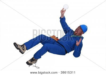 Bange builder free-falling